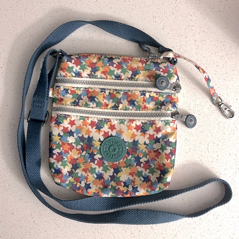 Kipling STARS Crossbody Alvar bag 8x7 inches